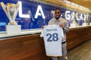 LA Galaxy General Manager speaks on the signing of Joseph Paintsil from KRC Genk