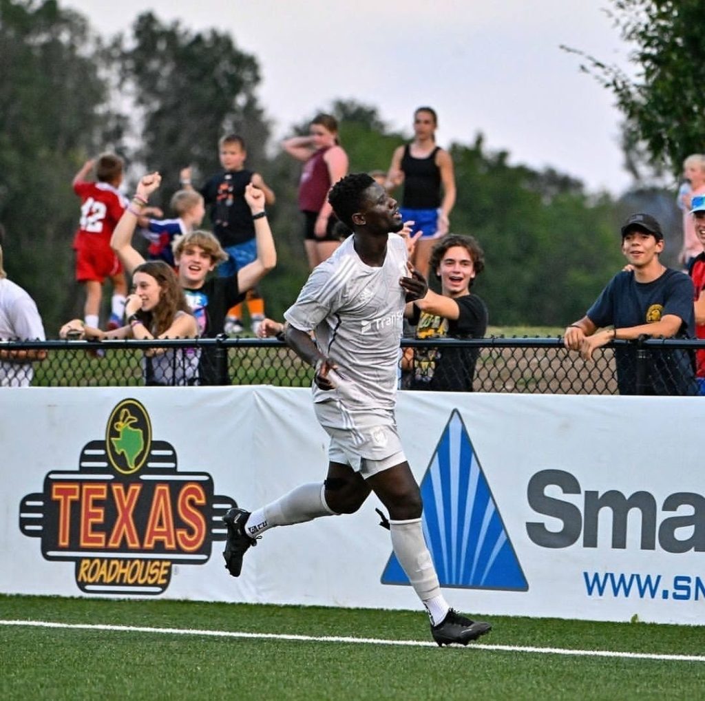 Ghana forward Ropapa Mensah nets hat-trick to lead Chattanooga Red Wolves to big victory