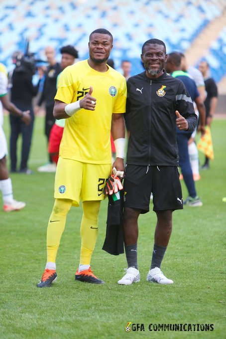 Former teammates cross paths after Ghana and Nigeria face off in friendly match