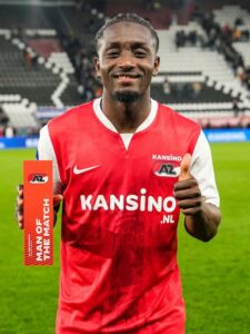 Ibrahim Sadiq wins Man of the Match in AZ Alkmaar's comeback win against Waalwijk