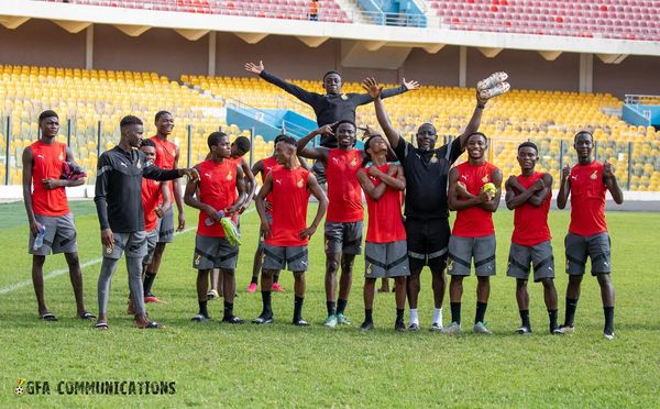 Pictures: Black Starlets prioritize recovery in preparation for WAFU B U-17 semifinals