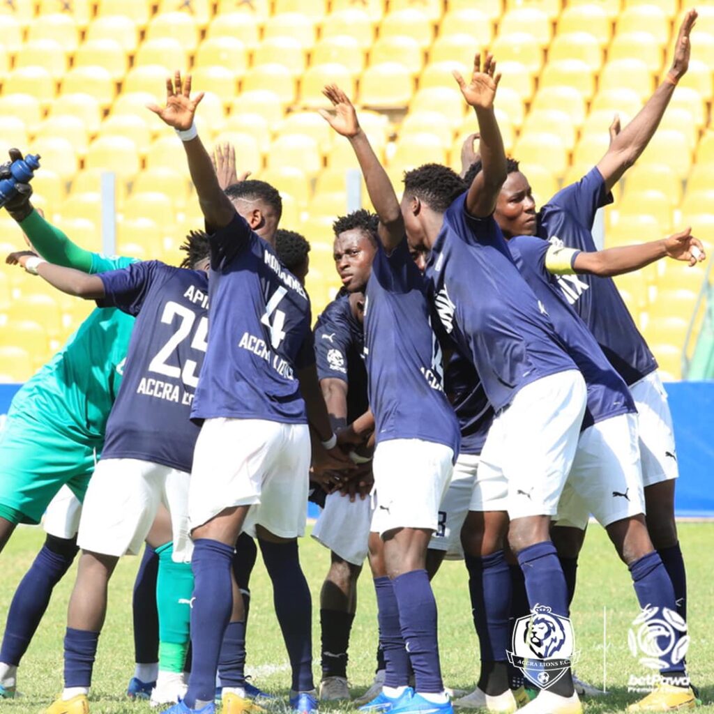 2023/24 Ghana Premier League Week 31: Match Report –  Accra Lions 3-0 Bechem United