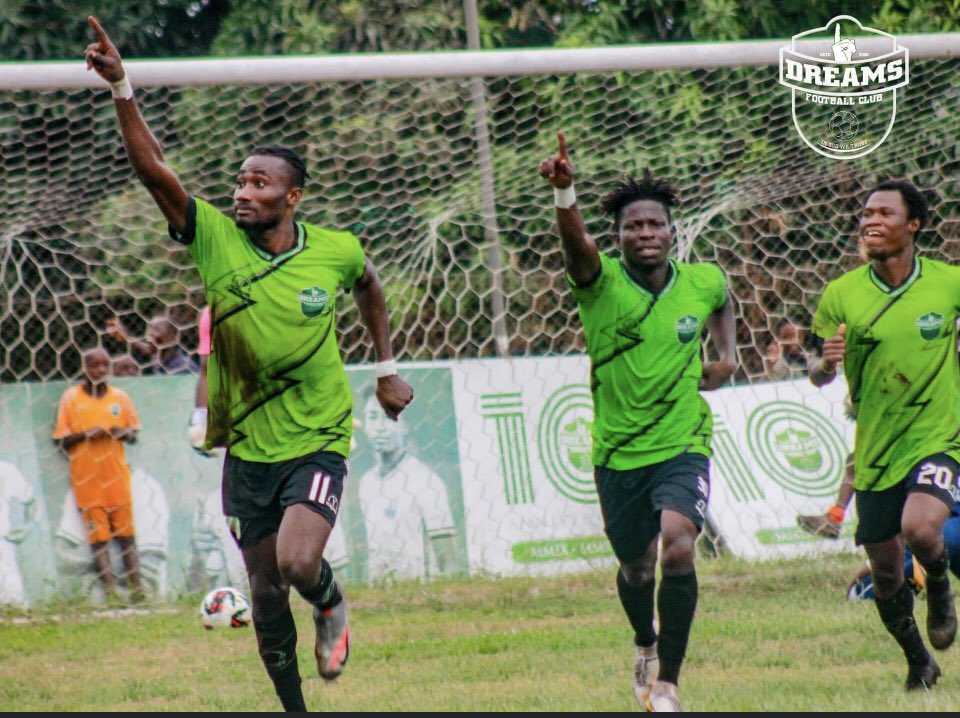2023/24 Ghana Premier League Week 24: Agyenim Boateng nets brace to lead Dreams FC to beat Legon Cities 2-0