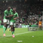 Dennis Appiah's late assist seals Saint-Etienne's victory and promotion play-off spot