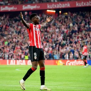 Let’s go for more – Ghana forward Inaki Williams reacts after reaching 100 goals for Athletic Bilbao