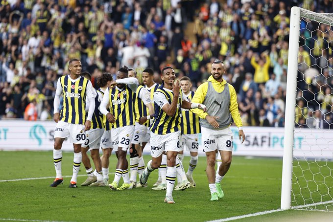 Ghana defender Alexander Djiku reacts after inspiring Fenerbache’s big win over Kayserispor