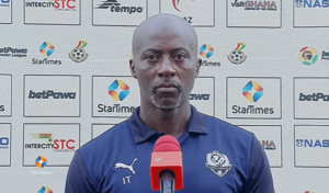 Accra Lions gaffer Ibrahim Tanko rallies players to move on from Nations FC defeat