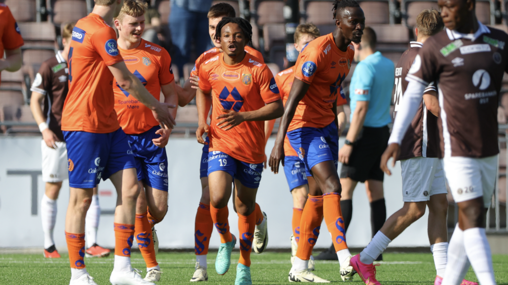 Ghanaian winger Isaac Atanga's late equalizer secures Aalesund a point against Mjøndalen