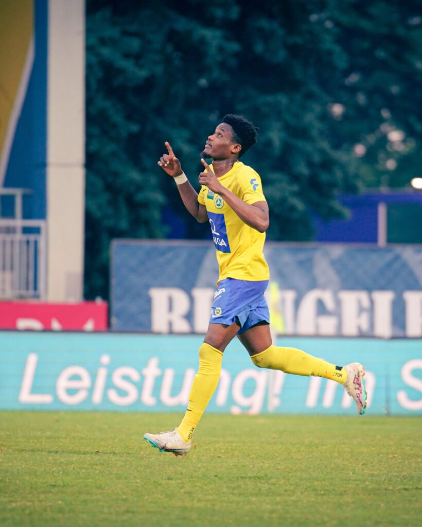 Ghanaian winger Kelvin Boateng's brace propels First Vienna FC to comeback victory against Kapfenberger SV