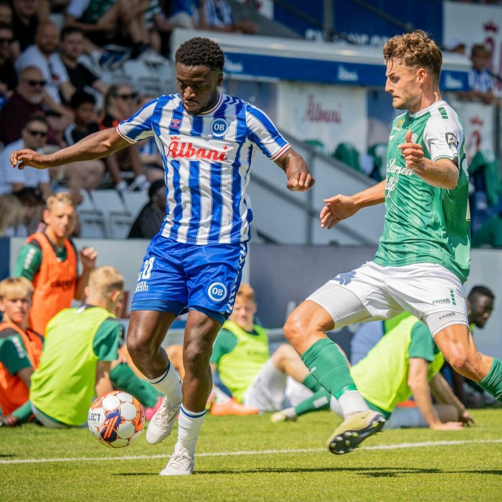 Leeroy Owusu's assist not enough as Odense BK suffer 2-1 defeat to Viborg
