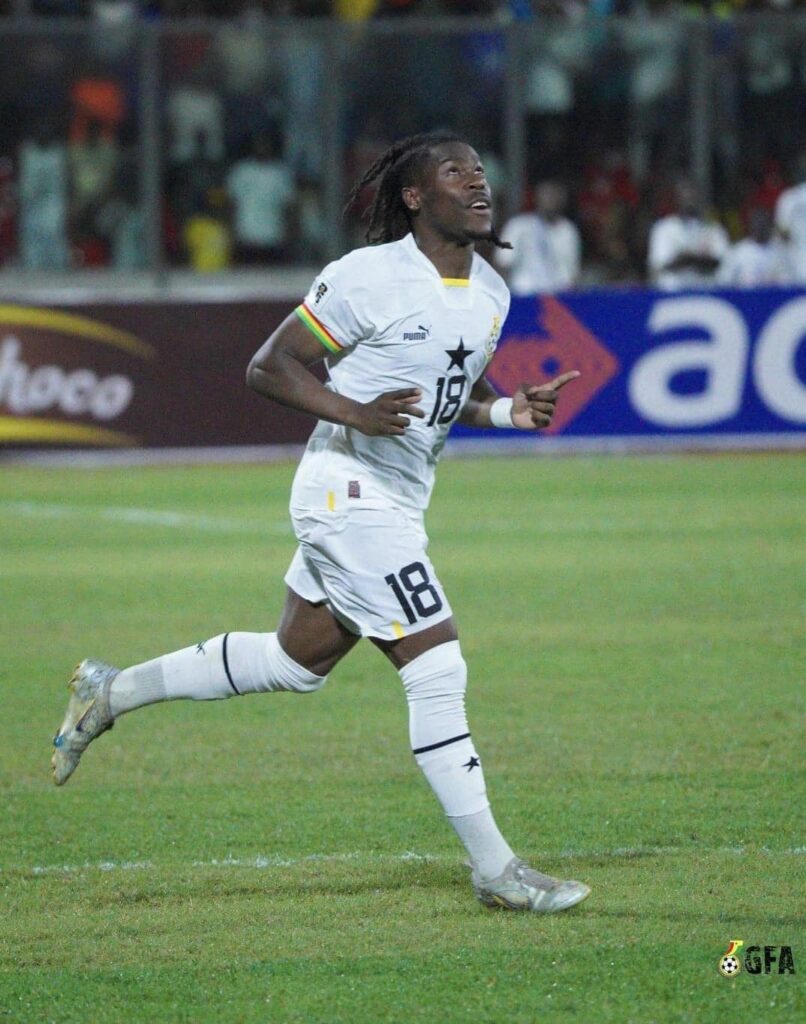 Brandon Thomas-Asante makes debut for Ghana in 2026 FIFA World Cup qualifier victory over Central African Republic