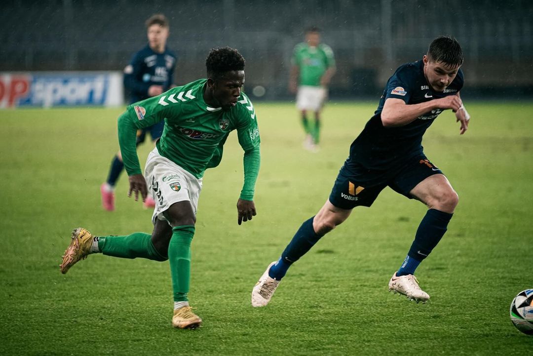 Ghanaian winger David Martin Anane named in Lithuanian A Lyga team of the week