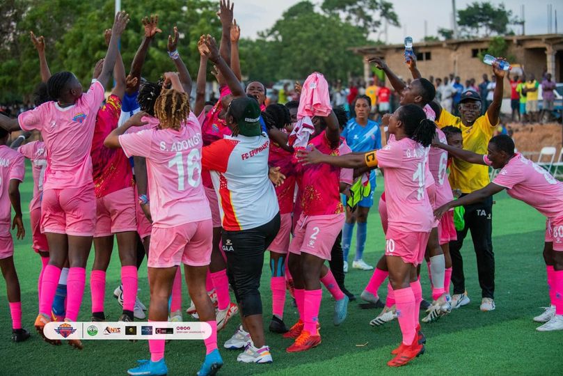 Ghana FA General Secretary Prosper Addo welcomes FC Epiphany Warriors to Women's Premier League