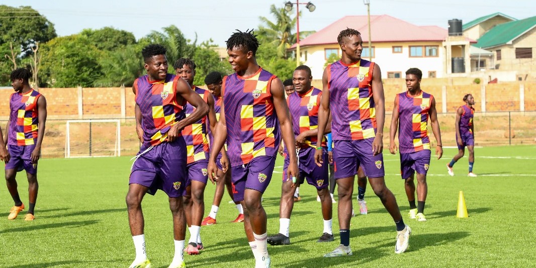 PHOTOS: Hearts of Oak resumes training to prepare for Kotoko clash in Democracy Cup