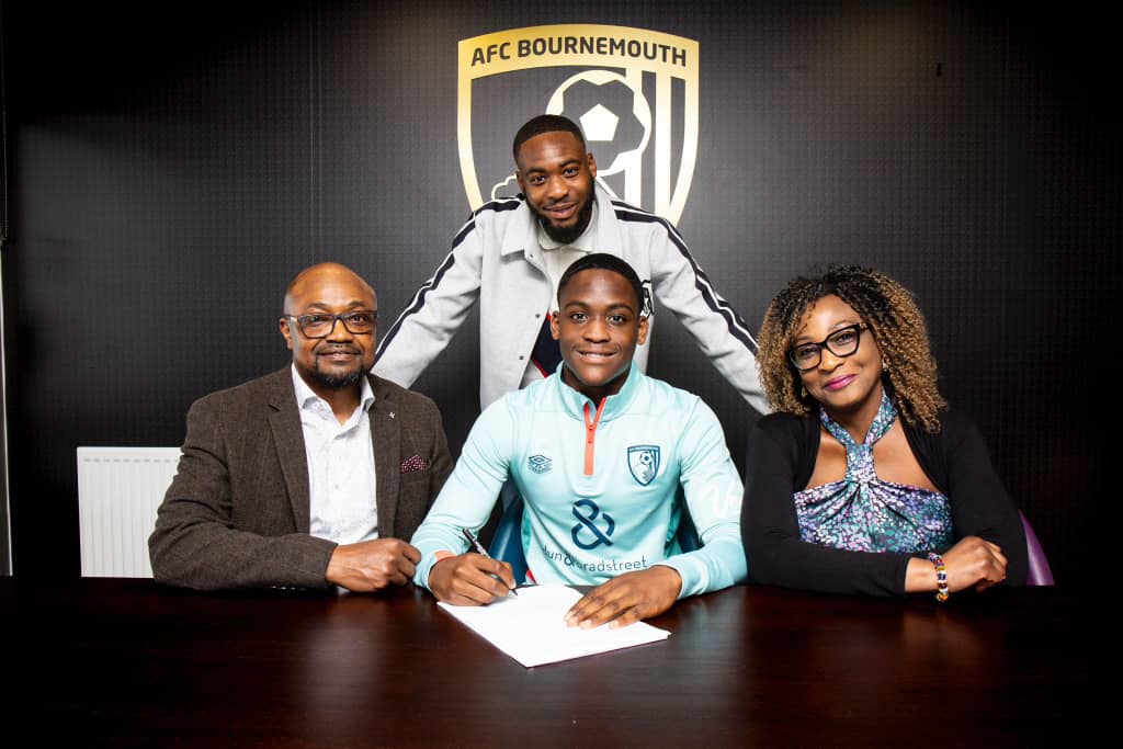 Ghanaian youngster Daniel Adu-Adjei expresses delight after signing long-term deal with AFC Bournemouth