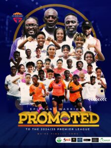 Epiphany Warriors to compete in Malta Guinness Women's Premier League after qualification