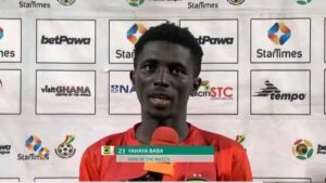 I didn’t live up to expectations in my debut season at Kotoko – Midfielder Baba Yahaya admits