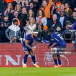 Memphis Depay and Jeremie Frimpong celebrate Ghanaian heritage with traditional dance at Netherlands friendly