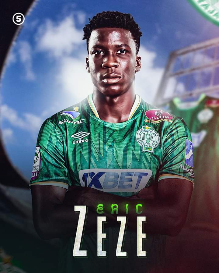 Official: Ivorian midfielder Serge Eric Zeze joins Raja Casablanca on free transfer