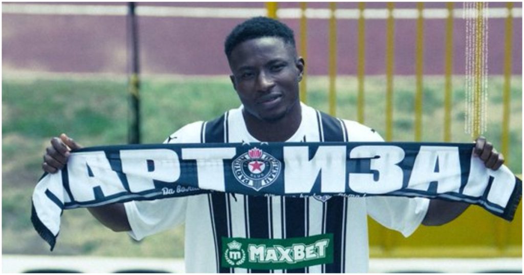 Ghanaian youngster Ibrahim Zubairu joins Serbian outfit FK Partizan