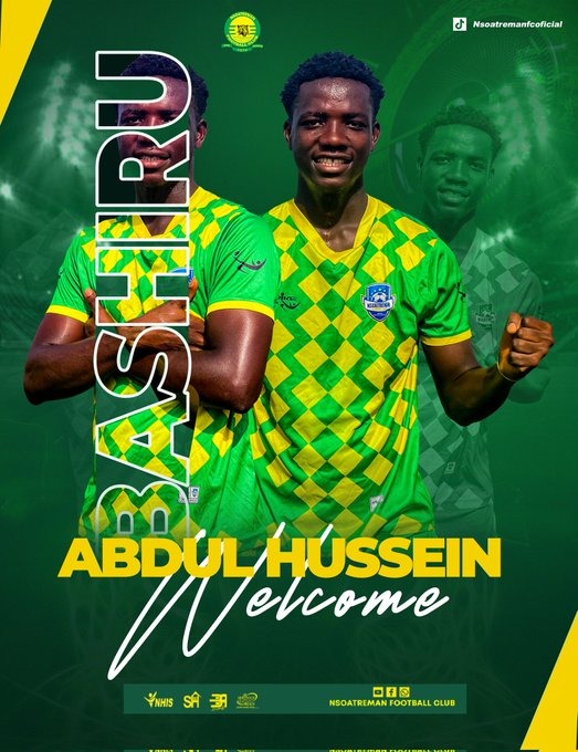 Nsoatreman FC announce acquisition of 17-year-old forward Abdul Bashiru Hussein