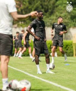 Ghanaian forward Ibrahim Zubairu begins training with new club Partizan Belgrade