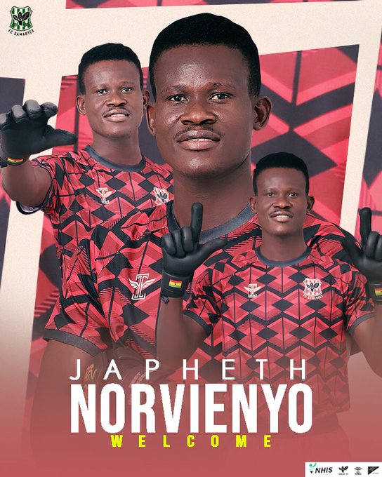 Samartex secure signing of Nations FC goalkeeper Japheth Norvienyo