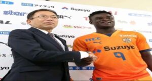 Japanese club Shimizu S-Pulse unveils Ghanaian forward Aziz Yakubu