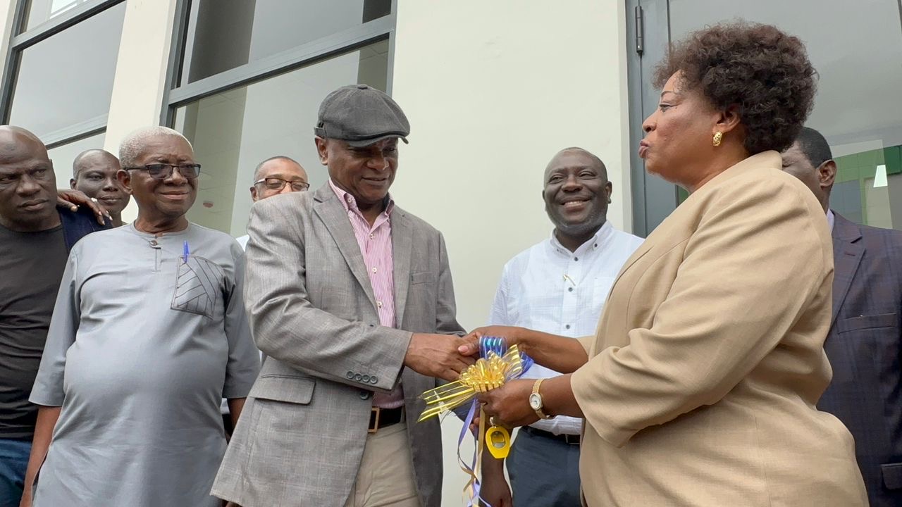 Contractor hands over modern secretariat to Hearts of Oak’s board