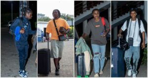 Black Queens players arrive in camp in style ahead of Japan friendly