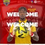 Official: Goalkeeper Benjamin Asare joins Accra Hearts of Oak