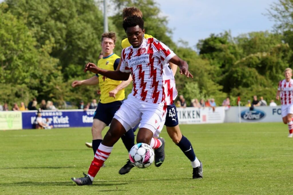 Ghanaian youngster Eugene Amankwah promoted to Aalborg BK's first team squad
