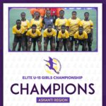 Ashanti Region crowned first GFA Elite U-15 Girls Championship winners