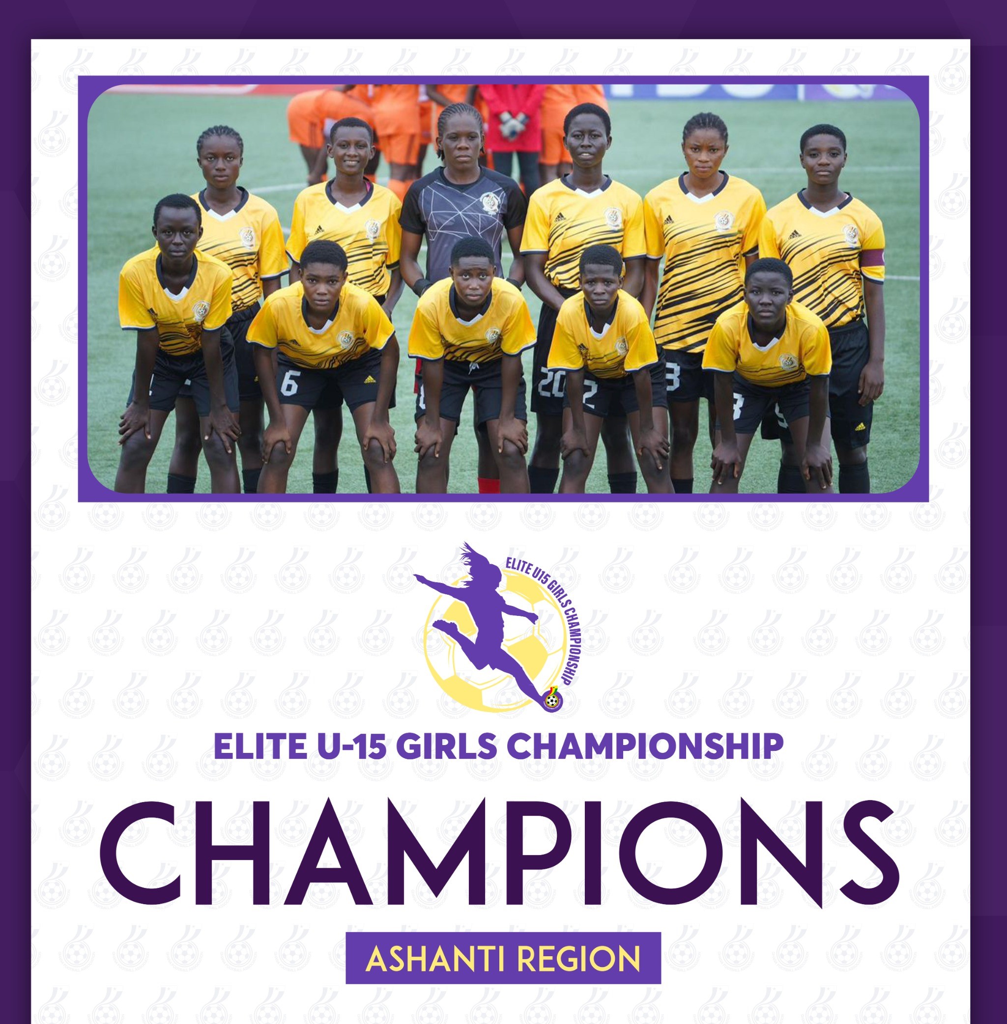 Ashanti Region crowned first GFA Elite U-15 Girls Championship winners