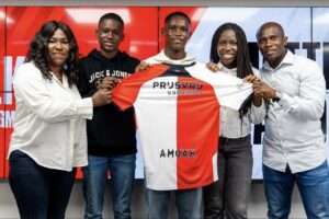 Matthew Amoah Jr signs first professional contract with Dutch giants Feyenoord Rotterdam