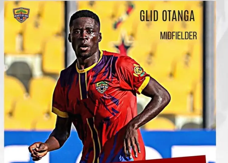 Glid Otanga’s Hearts of Oak exit imminent as he departs Ghana ahead of proposed Qatar move