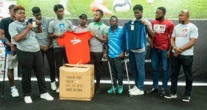 New York Red Bulls Academy, Soccer for Dreamers support As­anteman Amputee Soccer Club with jerseys, other items