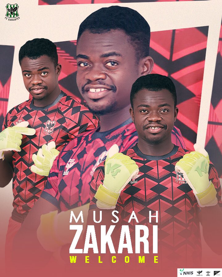 FC Samartex announce the signing of goalkeeper Musah Zakari from Okwawu United