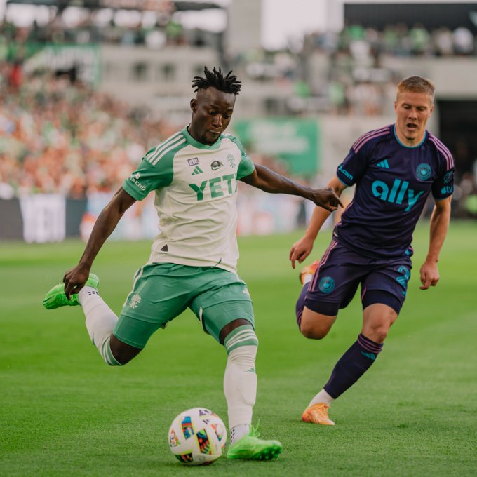 Osman Bukari did well on his debut for Austin FC - Head Coach Josh Wolff