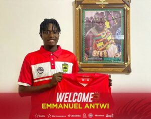 Midfielder Emmanuel Antwi reveals Asante Kotoko ambition after switching from Great Olympics
