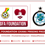 Ghana Football Association donates equipment to Sunyani Prisons