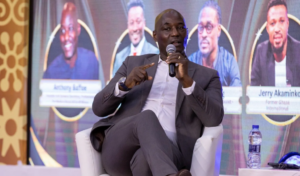 Ghana legend Anthony Baffoe inspires young footballers at Afro-Sport Summit 2024
