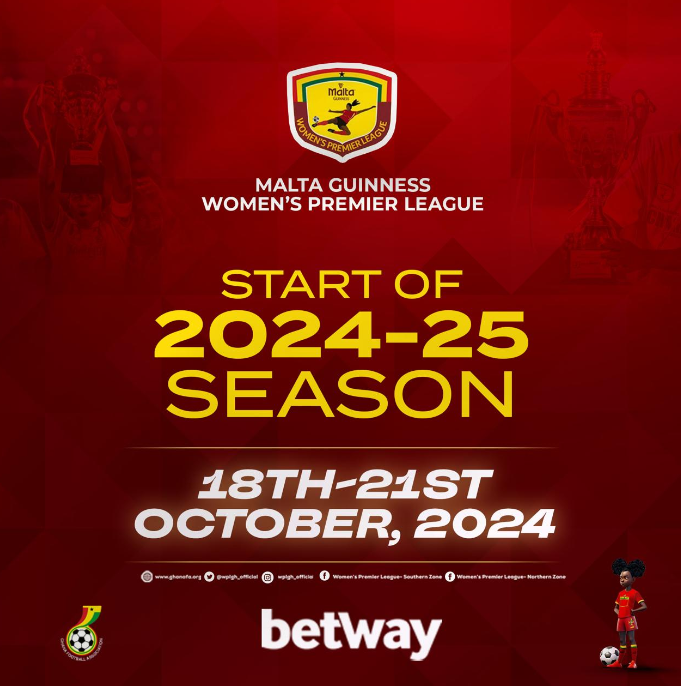 2024/25 Women’s Premier League kicks off October 18