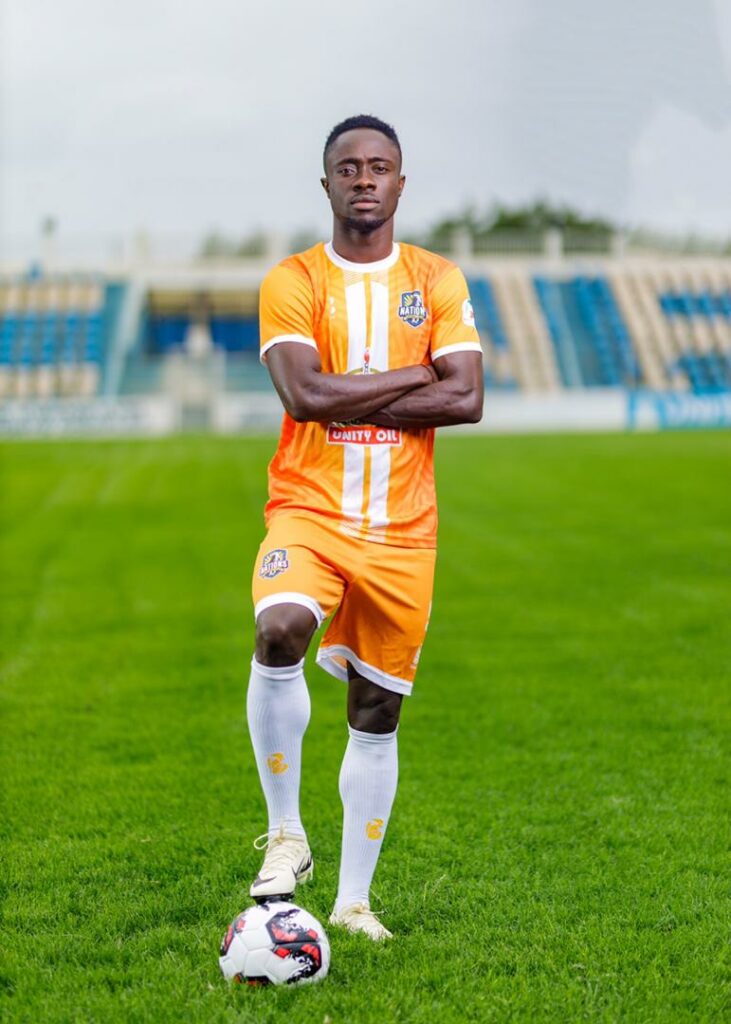 I am thrilled to sign with Nations FC - William Apenteng