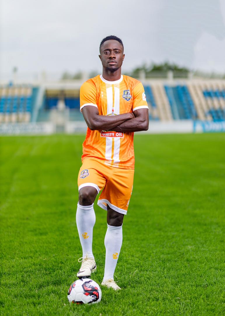 I am thrilled to sign with Nations FC - William Apenteng