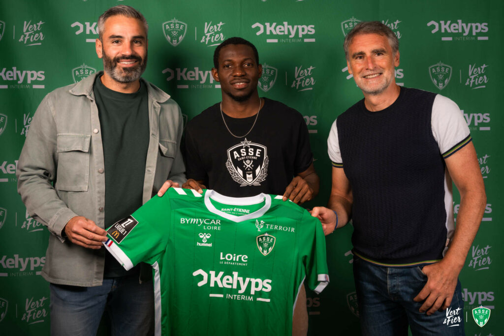 Augustine Boakye is a promising young player - AS Saint-Étienne coach Olivier Dall'Oglio
