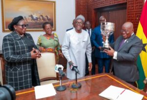 President Akufo-Addo applauds Parliament for inaugural Democracy Cup match