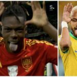 Neymar acknowledges Nico Williams' tribute celebration at 2024 Euro Cup final