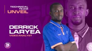 Vision FC beefs up Technical Team with the appointment of Derrick Laryea as Video Analyst