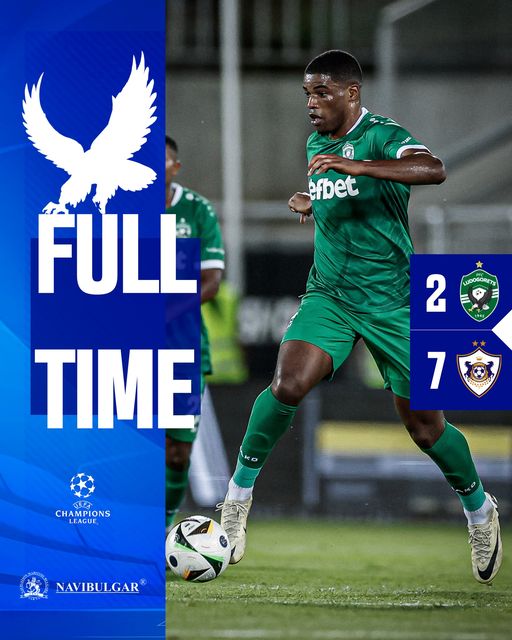 Ghanaian Kwadwo Duah scores brace in Ludogorets Razgrad's heavy UCL defeat to Qarabag FK